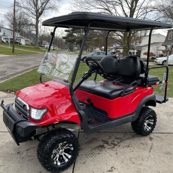2017 Club Car Precedent Custom 48V Golf Cart – Lift Kit, LED Lights, New Batteries