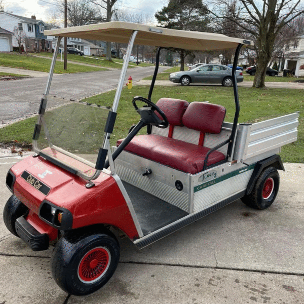 Club Car DS Carryall Turf-Style Gas Golf Cart – Utility-Focused & Ready to Work