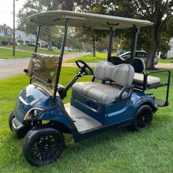 2019 Yamaha Drive-2 Lithium Electric Golf Cart – Custom Build with RHOX Wheels & Onboard Charger